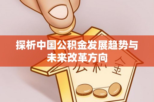 二道江探析中国公积金发展趋势与未来改革方向