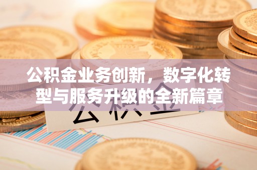 二道江公积金业务创新，数字化转型与服务升级的全新篇章
