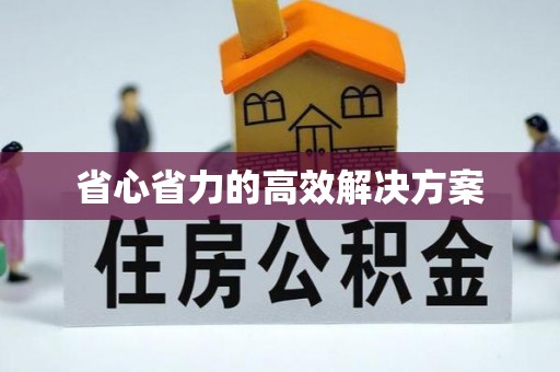 二道江省心省力的高效解决方案
