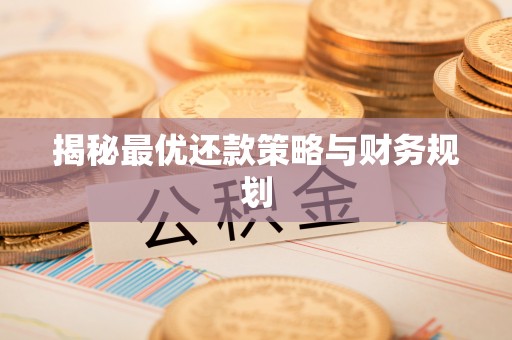二道江揭秘最优还款策略与财务规划