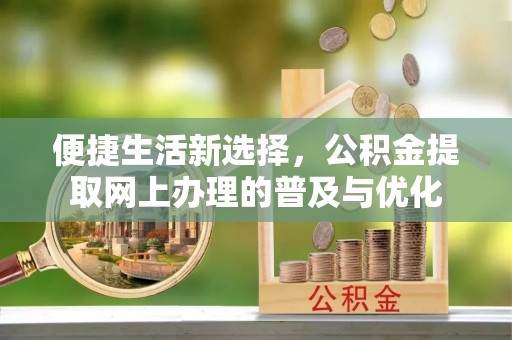 二道江便捷生活新选择，公积金提取网上办理的普及与优化