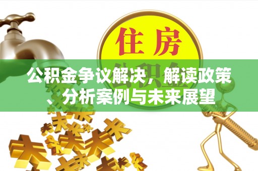 二道江公积金争议解决，解读政策、分析案例与未来展望